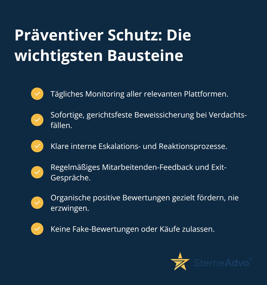 Checkliste für wirksames Reputationsmanagement gegen Kununu-Angriffe